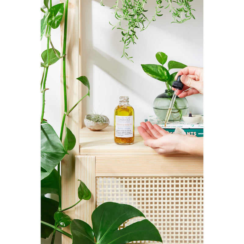 Butter Me Up Organics Botanical Body Oil -BOTANICAL COLLECTION - Organic Body Lotion Moisturizer Body
