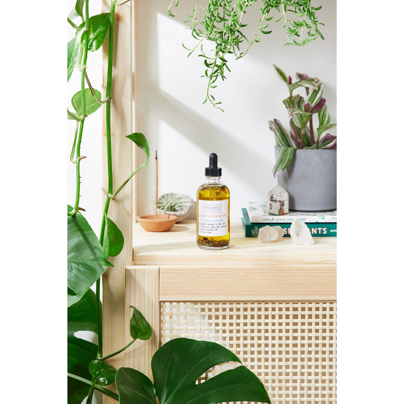 Butter Me Up Organics Botanical Body Oil -BOTANICAL COLLECTION - Organic Body Lotion Moisturizer Body