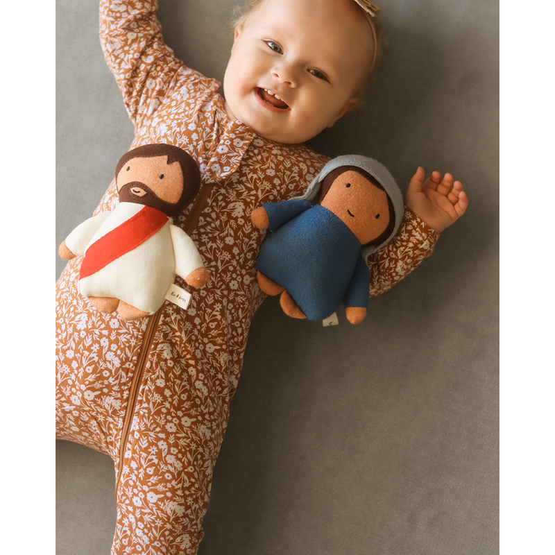 Be A Heart Jesus Plush Rattle Doll Dolls