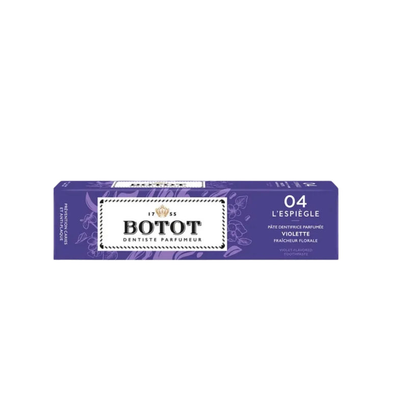 Botot Botot 04 L'Espiegle Violet Flavored Toothpaste 75ml Toothpaste White Smoke
