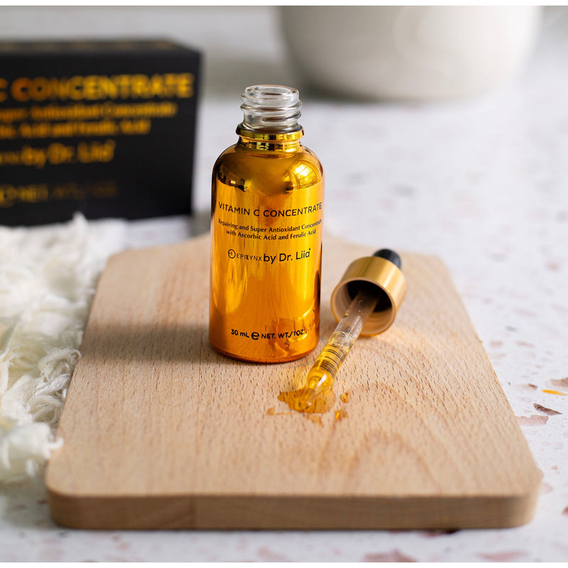 EpiLynx Brightening Vitamin C Glow Serum for Sensitive & Dry Skin – Vegan, Gluten-Free, Anti-Aging, Fragrance-Free Face Serums