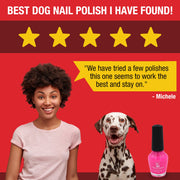 Warren London Dog Nail Polish - Polish Bottles with Brush Dog Nail Polish