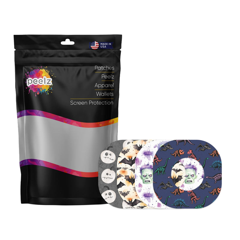 Peelz Girls Halloween Variety Dexcom G7 and Stelo Patch Tape - Pump Peelz Patch Medical Tape