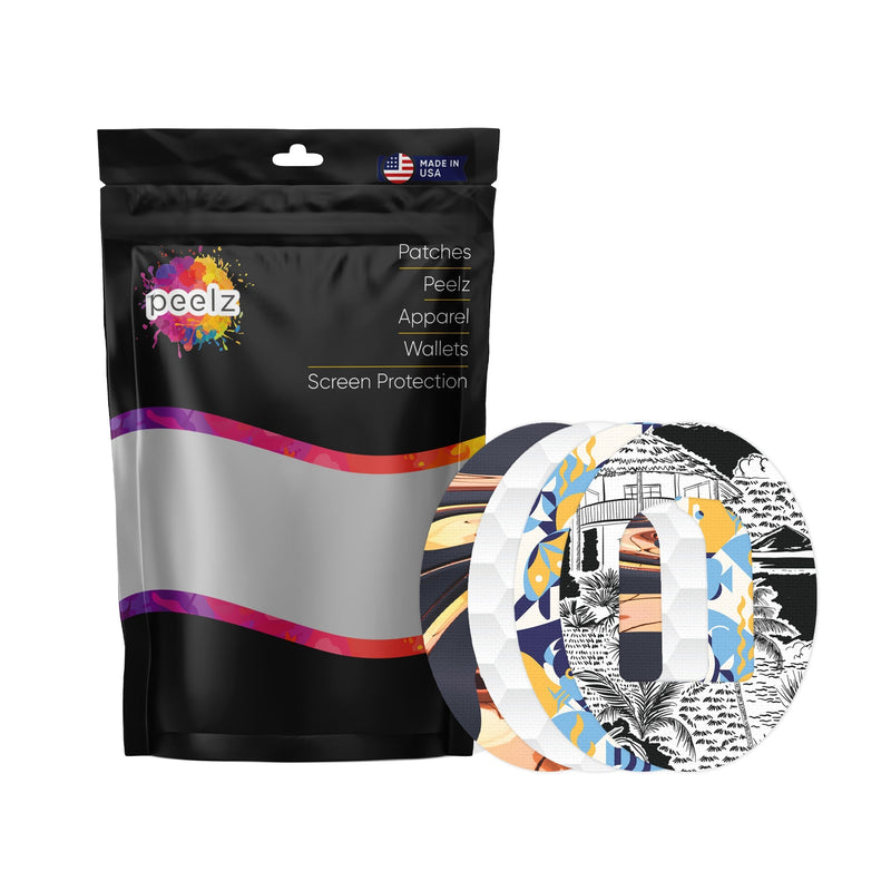 Peelz Boys Summer Variety Pod Patch Tape - Pump Peelz Patch Medical Tape