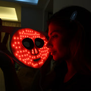 ZAQ Skin & Body Noor 2.0 Pro Light Face Mask: 1072nm Deep Infrared, Red & Blue Light (2026) Black