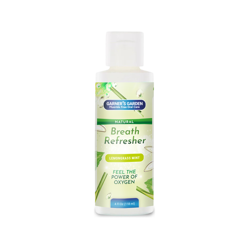 Garner's Garden Natural Breath Freshener Spray | H2O2 Breath Spray