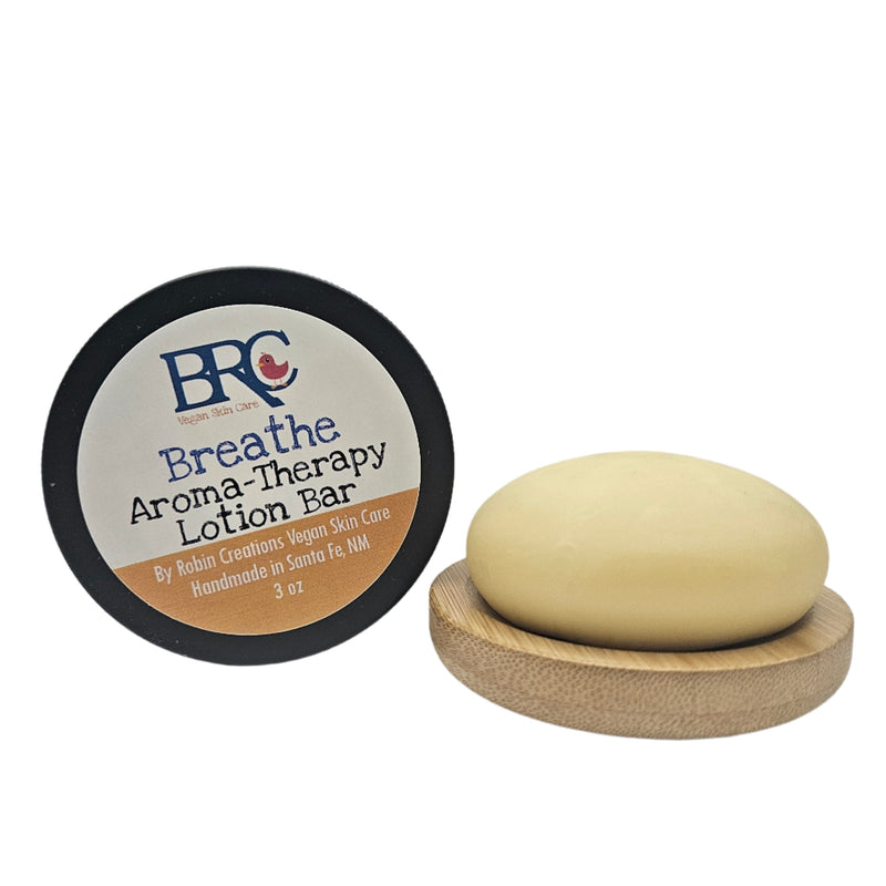 By Robin Creations Breathe Cold Care Aromatherapy Solid Lotion Bar cold care