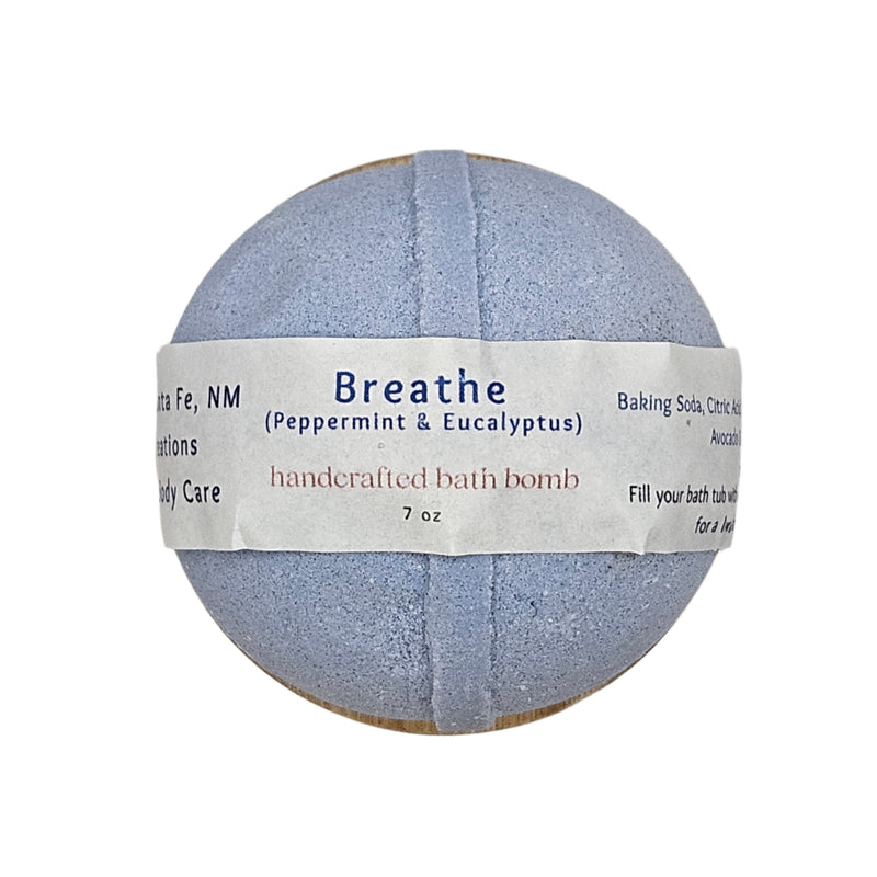 By Robin Creations Breathe Cold Care Bath Fizzies Bath Additives
