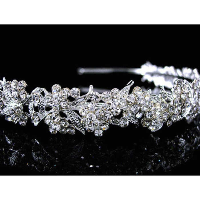 The Bullish Store - Bride To The Hustle Tiara | Royalty Crown Party Or Bridal Hair Accessory