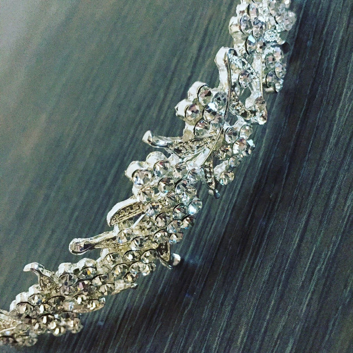 The Bullish Store - Bride To The Hustle Tiara | Royalty Crown Party Or Bridal Hair Accessory