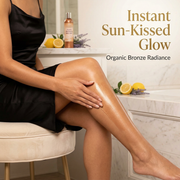 Glimmer Goddess® Organic Skin Care Organic Bronze Shimmer Body Lotion – Buildable Glow Shimmer