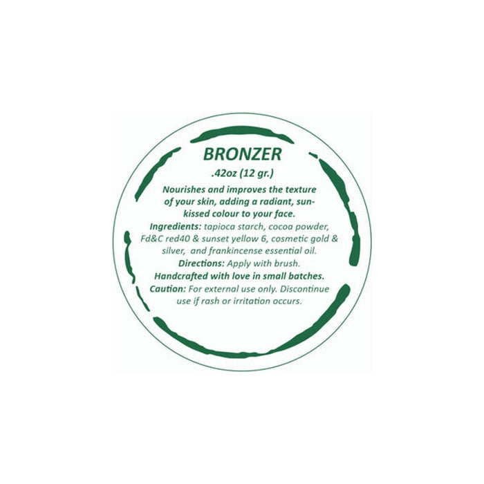 All-Natural Bronzer Loose Powder. Eco-Friendly. by BeNat