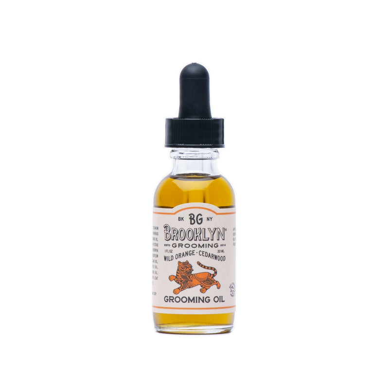 Brooklyn Grooming Wild orange and Cedar wood grooming oil Beard oil