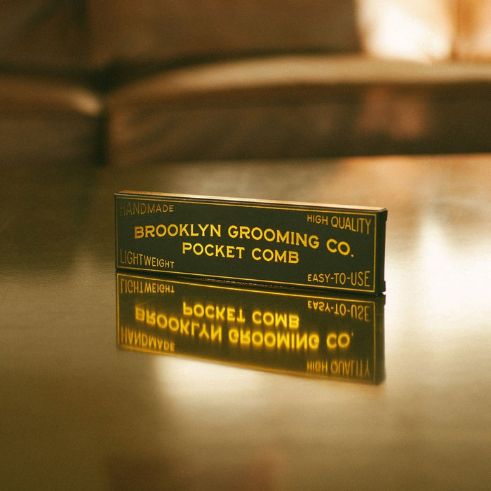 Brooklyn Grooming - Men'S Handmade Pocket Comb