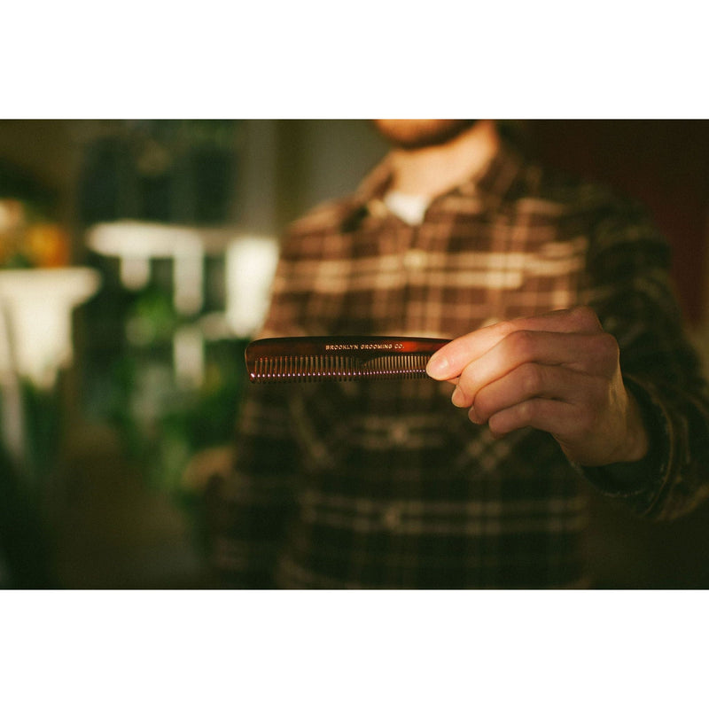 Brooklyn Grooming Men's Handmade Pocket Comb Comb