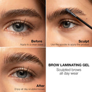 Palladio BROW LAMINATING GEL Brows White Smoke