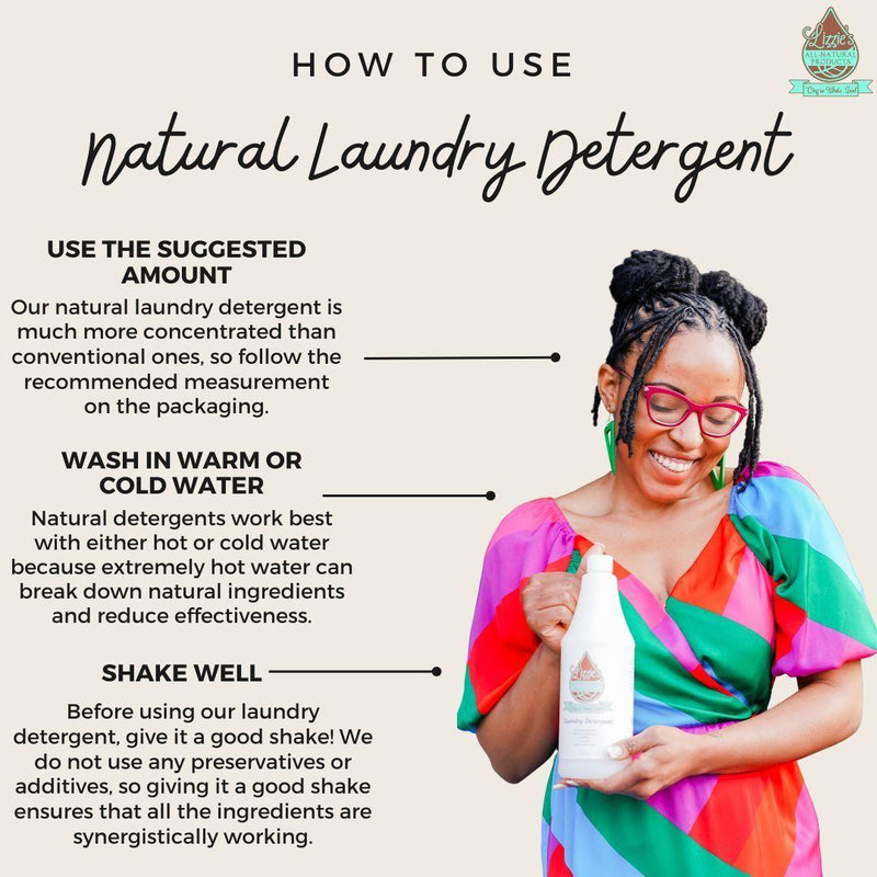 Lizzie's All-natural Products Laundry Detergent
