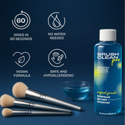 Brush Clean Pro The Original Makeup Brush Cleaner 8 oz Dark Slate Gray