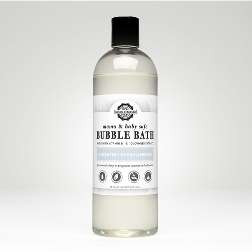 Rustic Strength Bubble Bath | Mama + Baby Safe Bath & Body