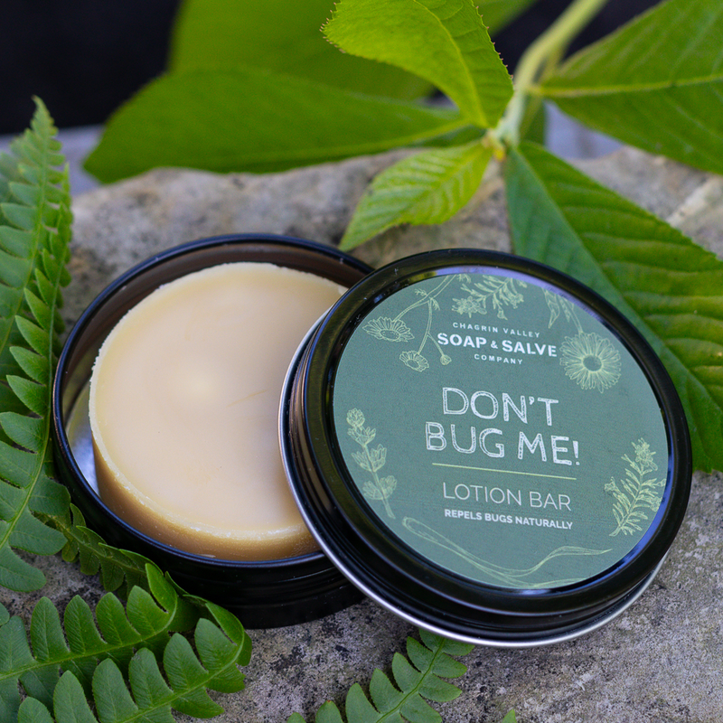Chagrin Valley Soap & Salve Lotion Bar: Don't Bug Me! Bug Repellent Lotion Bar Bug Repellent