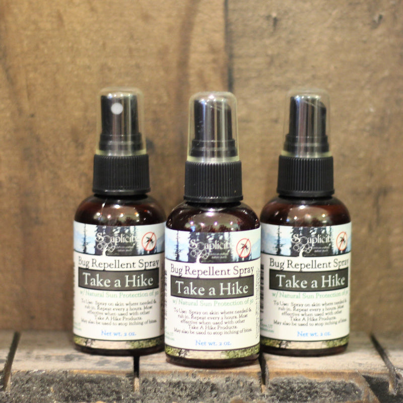 Soaplicity Take A Hike Bug Repellent Spray -  100% Natural Bug Repellent Bug Repellent