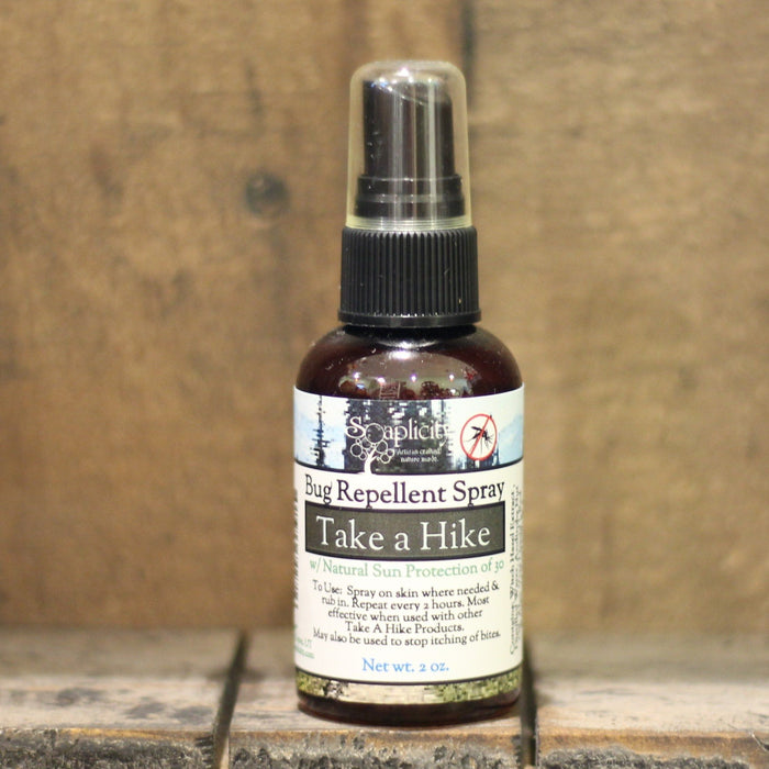 Soaplicity - Take A Hike Bug Repellent Spray -  100% Natural Bug Repellent