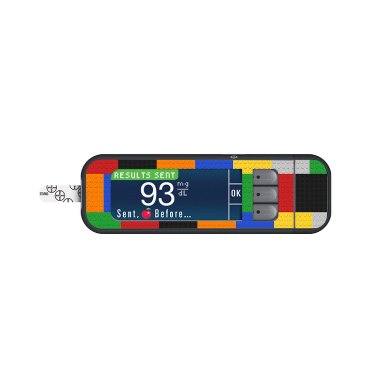 Peelz Build It Sticker for Bayer Contour Next Glucometer Peelz/Stickers