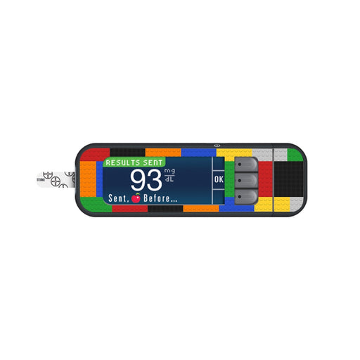 Peelz Build It Sticker for Bayer Contour Next Glucometer Peelz/Stickers