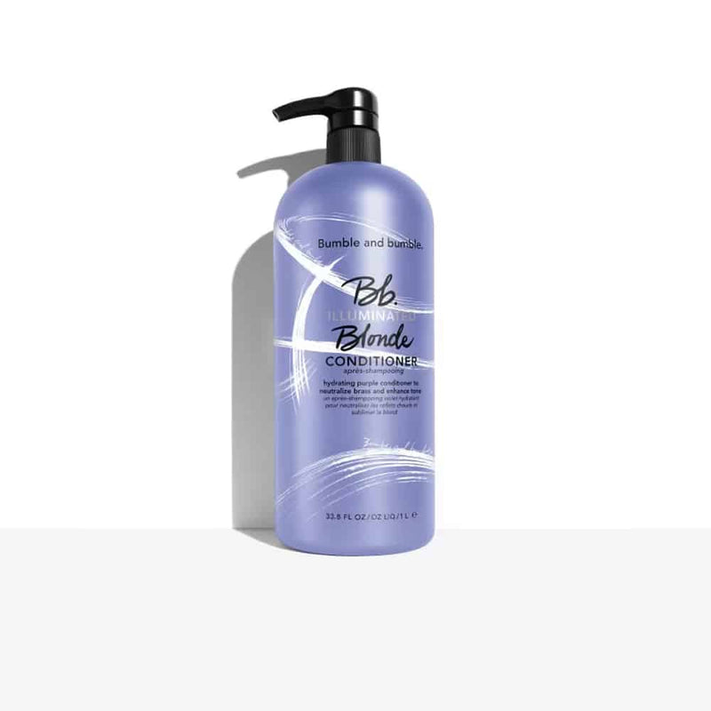 Nava Beauty Bumble and Bumble Illuminated Blonde Conditioner White Smoke 1 liter