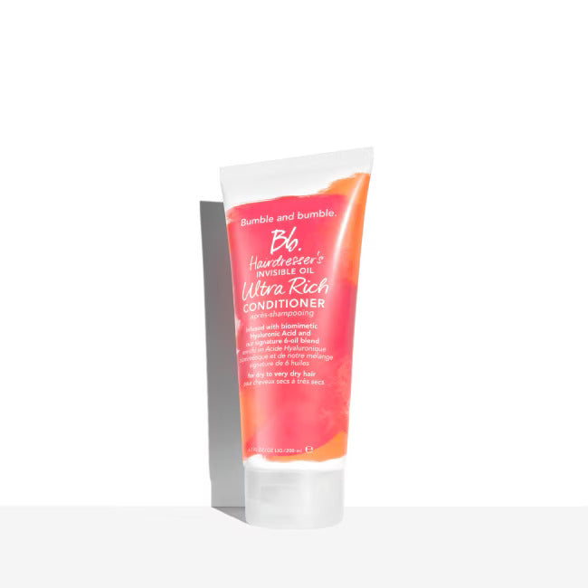 Nava Beauty Bumble and Bumble Hairdresser's Invisible Oil Ultra Rich Conditioner 6.7 OZ White Smoke