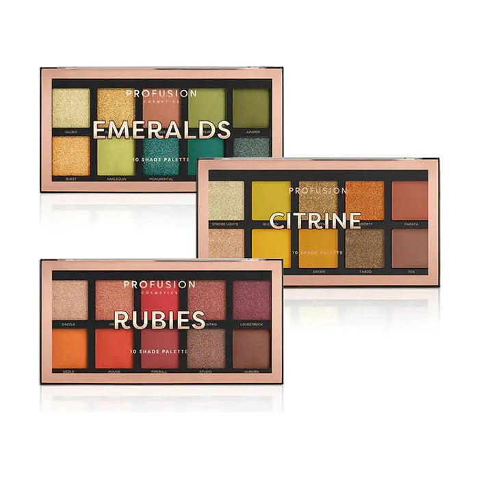 Profusion Cosmetics - 10-Shade Trio Bundle