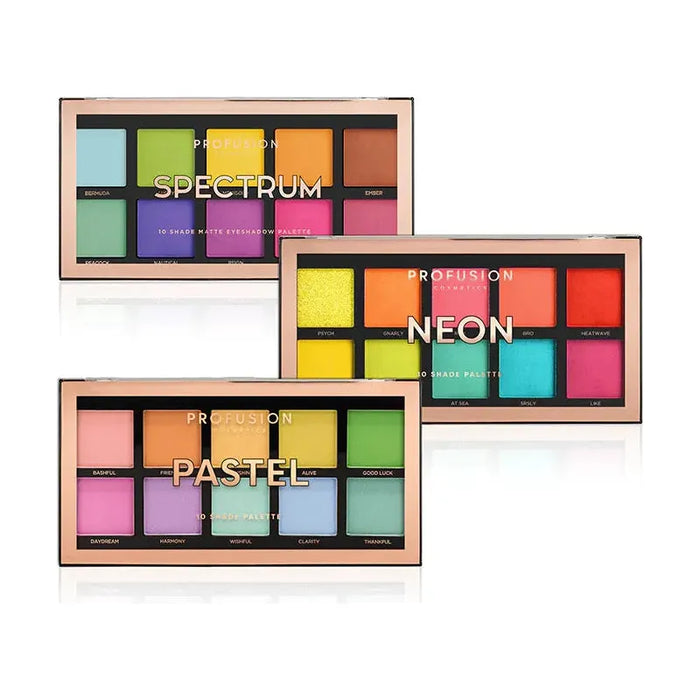 Profusion Cosmetics - 10-Shade Trio Bundle