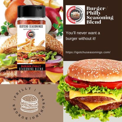 Igotchu Seasonings Igotchu Burger Philly seasoning Seasonings & Spices