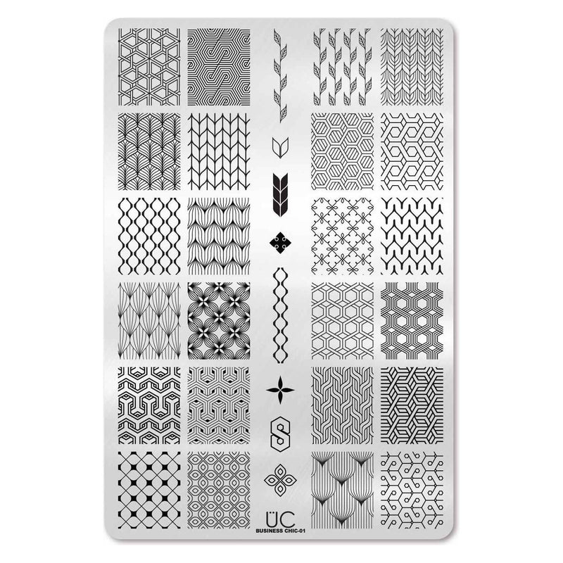 UberChic Beauty Business Chic-01 Stamping Plate