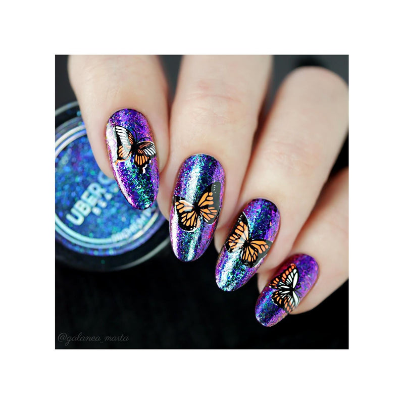UberChic Beauty Butterflies Stamping Plate