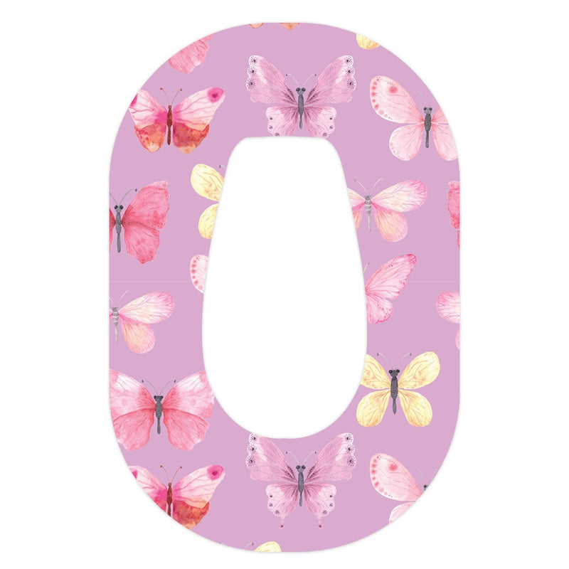 Peelz Butterflies Dexcom G6 Patch Tape - Pump Peelz Patch Medical Tape