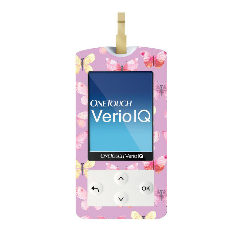 Peelz Butterflies for OneTouch Verio IQ Glucometer Peelz/Stickers