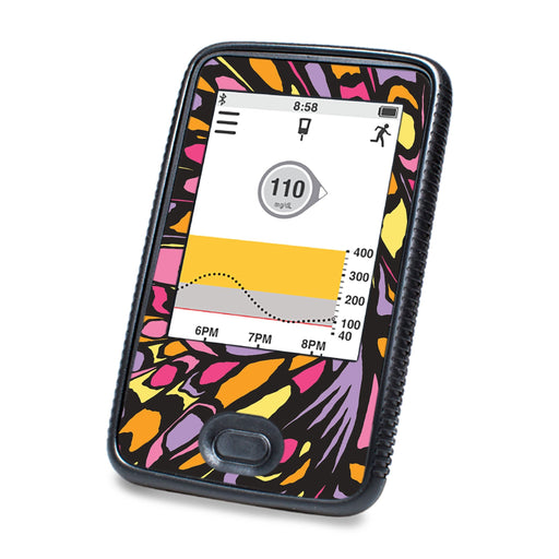 Peelz Butterfly Wing DEXCOM G6 Touchscreen Receiver Peelz/Stickers