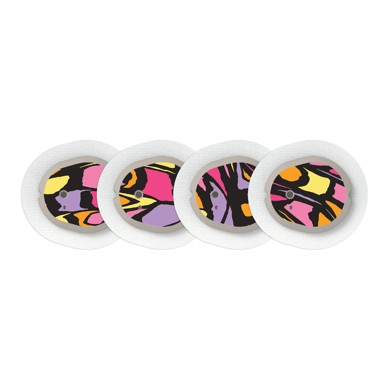 Peelz Butterfly Wing DEXCOM G7 and Stelo Transmitter Peelz/Stickers