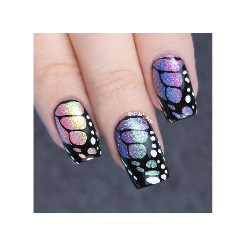 UberChic Beauty Butterflies Stamping Plate