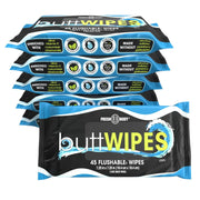Fresh Body FB® Buttwipes 45ct Flow Pack (select quantity) Adult Hygienic Wipes
