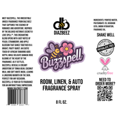 Diaz Beez Buzzspell Room, Linen, & Auto Fragrance Spray Room Spray
