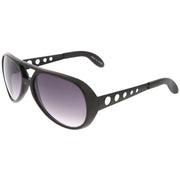zeroUV Retro Large Elvis King Of Rock and Roll Aviator Sunglasses 2203 Sunglasses