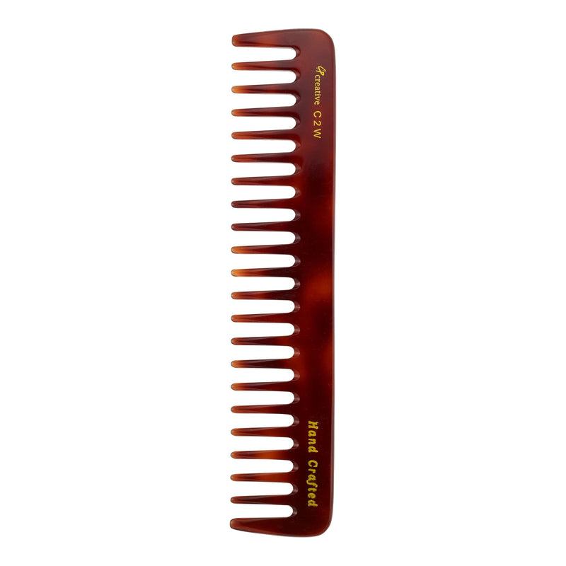 Creative Pro Hair Tools C2W COMBS - Tortoise -Tokyo -Dark Blond Hair Comb