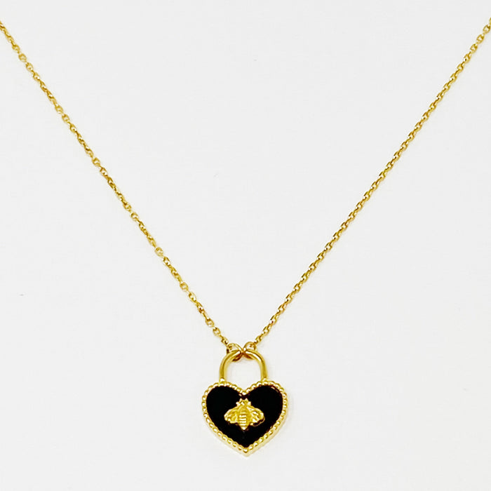 Bee Heartful Necklace