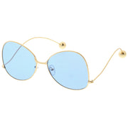 zeroUV Women's Retro Oversize Butterfly Shape Color Tone Lens Sunglasses C443 Sunglasses