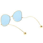 zeroUV Women's Retro Oversize Butterfly Shape Color Tone Lens Sunglasses C443 Sunglasses