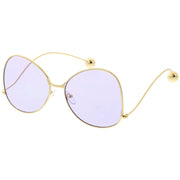 zeroUV Women's Retro Oversize Butterfly Shape Color Tone Lens Sunglasses C443 Sunglasses