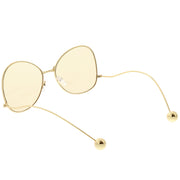 zeroUV Women's Retro Oversize Butterfly Shape Color Tone Lens Sunglasses C443 Sunglasses