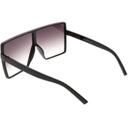 zeroUV Oversize Retro Modern Futuristic Square Aviator Sunglasses C475 Sunglasses